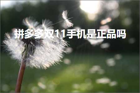 视频推广网站 电商拼多多双11手机是正品吗